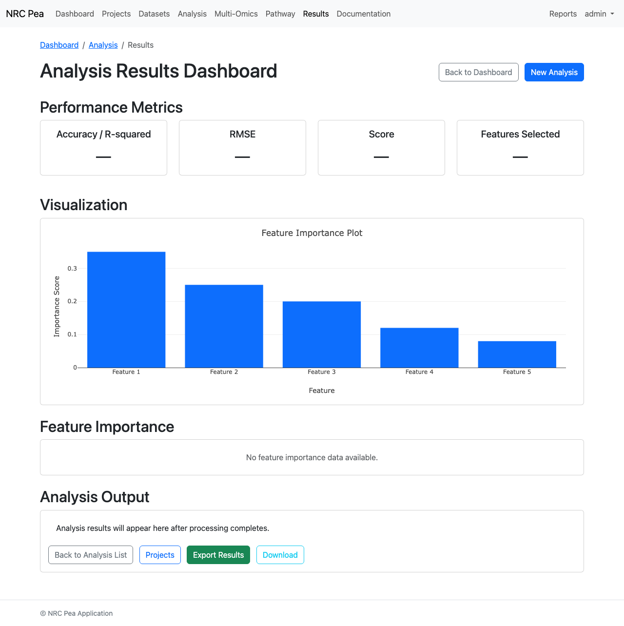Interactive Results Viewer
